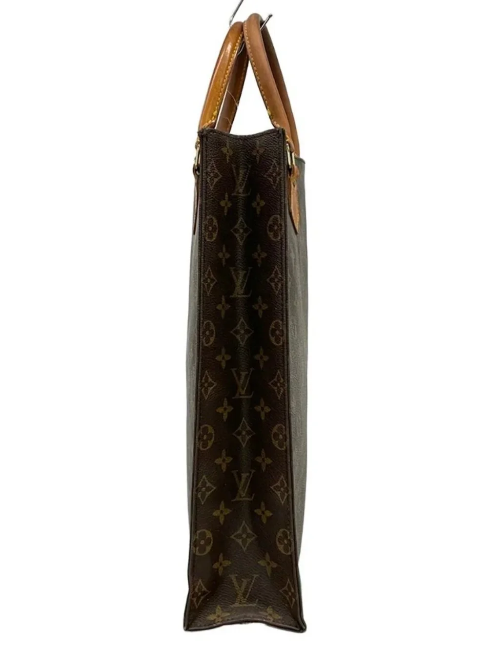 LOUIS VUITTON Sac Plat M51140 (new model) Monogram Unclear Handbag